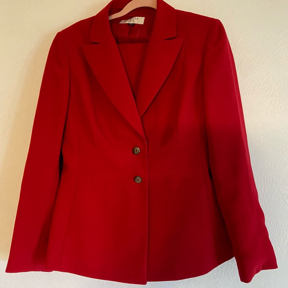 CLOSET CLEAR OUT Two Piece Red Suit